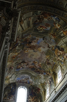 Images Dated 11th March 2009: Italy. Rome. The Church of St. Ignatius of Loyola at Campus