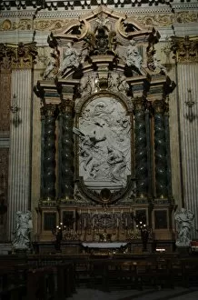 Altarpiece Gallery: Italy. Rome. The Church of St. Ignatius of Loyola at Campus