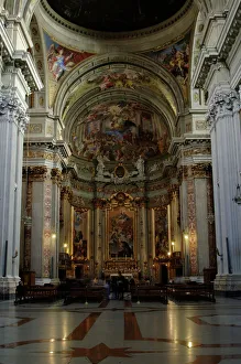 Images Dated 11th March 2009: Italy. Rome. The Church of St. Ignatius of Loyola at Campus