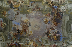 Images Dated 11th March 2009: Italy. Rome. The Church of St. Ignatius of Loyola at Campus