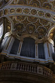 Italy. Rome. Church of St Louis of the French. Organ Merklin