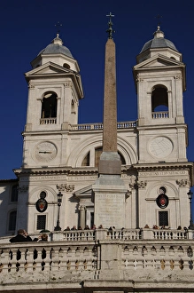 Images Dated 29th January 2009: Italy. Rome. Church of the Trinita dei Monti. 16th century