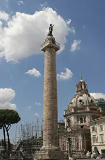 Images Dated 9th August 2005: Italy. Rome. Column of Trajan