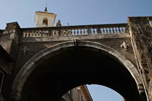 Images Dated 17th March 2009: Italy. Rome. Farnese Arch in Via Giulia