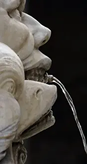 Italy. Rome. Fountain of the Pantheon. Detail. 16th century