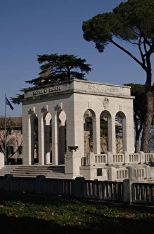 Images Dated 30th January 2009: Italy. Rome. Gianicolense Mausoleum