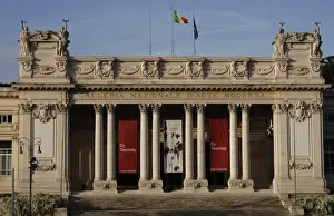 Cesare Prints: Italy. Rome. National Gallery of Modern Age. Exterior