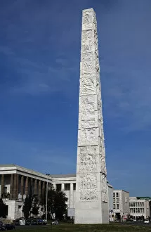 Lamppost Collection: Italy. Rome. Obelisk to Guglielmo Marconi (1874-1937), 1959