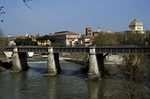Images Dated 5th April 2009: Italy. Rome. Palatine Bridge, 1886-1890. By Angelo Vescovali