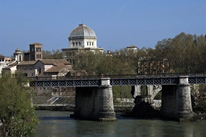 Images Dated 5th April 2009: Italy. Rome. Palatine Bridge, 1886-1890. By Angelo Vescovali