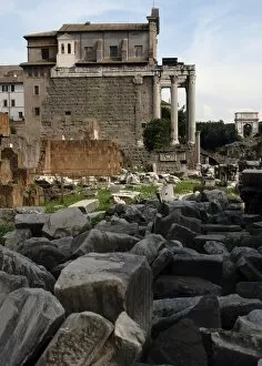 Images Dated 3rd April 2009: Italy. Rome. Roman Forum