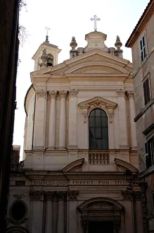Italy. Rome. Saint Mary of the Prayer and Death