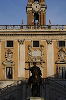 Images Dated 3rd April 2009: Italy. Rome. Senatorial Palace