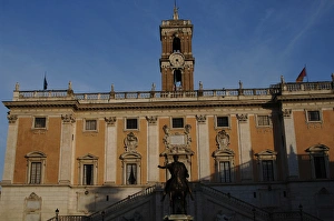 Images Dated 3rd April 2009: Italy. Rome. Senatorial Palace