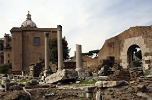 Images Dated 3rd April 2009: Italy. Rome. Tabernae Novae