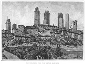 Fact Prints: Italy San Gimignano