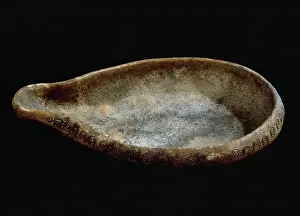 Italy. Sardinia. Nuragic civilization. Ceramic lamp. 8th cen