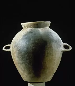 Archeological Collection: Italy. Sardinia. Nuragic civilization. Amphora. 8th century