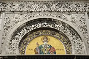 ITALY. Trieste. Church of San Spiridione. Detail