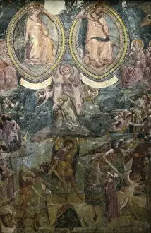 Frescos Prints: ITALY. TUSCANY. Pisa. Piazza dei Miracoli. Monumental
