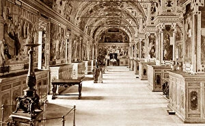 Vatican Collection: Italy Vatican Library pre-1900