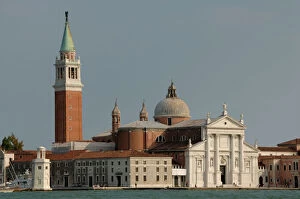 Images Dated 3rd September 2007: Italy. Venice. Church of San Giorgio Maggiore by Palladio bu