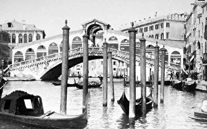 Pre 1900 Prints: Italy Venice Grand Canal pre-1900