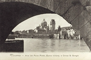 Images Dated 6th April 2011: Italy - Verona - Church of St. George