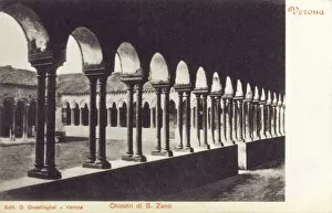 Juliet Collection: Italy - Verona - Cloisters of St. Zeno