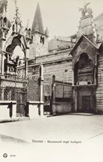 Scala Prints: Italy - Verona - Scaligeri Cemetery (2 / 2)