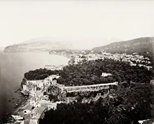 Italy - view of Sorrento