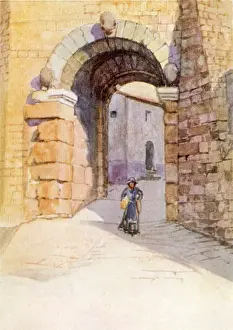 Arco Prints: Italy - Volterra - Porta all Arco