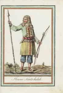 Cossacks Prints: Itelmen or Kamchadal man