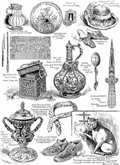 Images Dated 18th August 2004: Items in the Tudor Exhibition, 1890