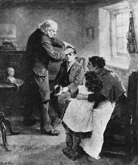 Phrenology Collection: Itinerant Phrenologist