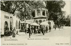 Itinerant street Merchants in Istanbul, Turkey