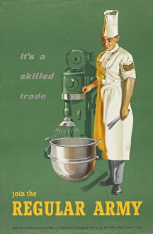 Images Dated 1st February 2012: It?s a skilled trade join the / Regular Army