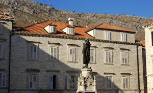 Dubrovnik Prints: Ivan Gundulic (1589-1638). Poet. Statue. Croatia. Dubrovnik