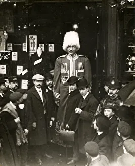Attraction Prints: Ivan Markoff, a Russian cossack giant, early 20th century