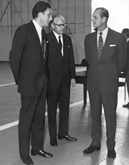 Yates Prints: Ivan Yates, Frederick Page and HRH the Duke of Edinburgh