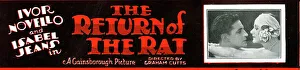 Directed Prints: Ivor Novello and Isabel Jeans in film, The Return of the Rat