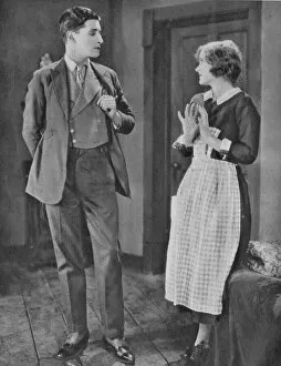 Islington Collection: Ivor Novello and Mae Marsh in The Rat (1925)
