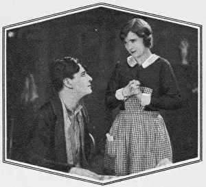 Apache Prints: Ivor Novello and Mae Marsh in a scene from The Rat (1925)
