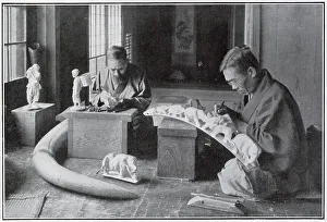 Tusk Prints: Ivory Cavers Workshop 1908