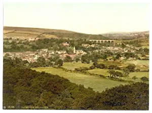 Plymouth Prints: Ivybridge, general view, Plymouth, England
