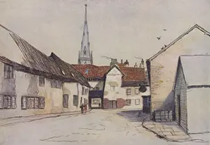 Romney Prints: Ivychurch, Romney by Percy Home