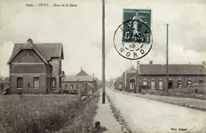 Gare Prints: Iwuy, France - Rue de la Gare