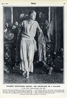 Oct18 Prints: Iya, Lady Abdy in her Venetian palazzo