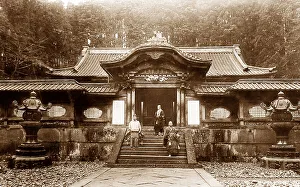 Nikko Prints: Iyemitsu Temple at Nikko, Japan