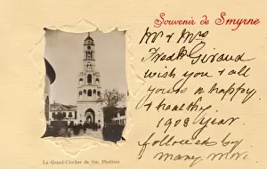 Izmir, Turkey - Clock Tower of Saint Photinie